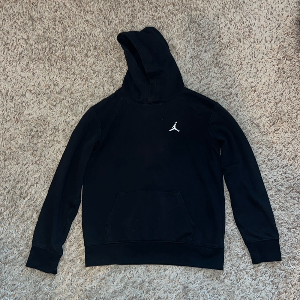 Boys Jordan Hoodie size Large in black